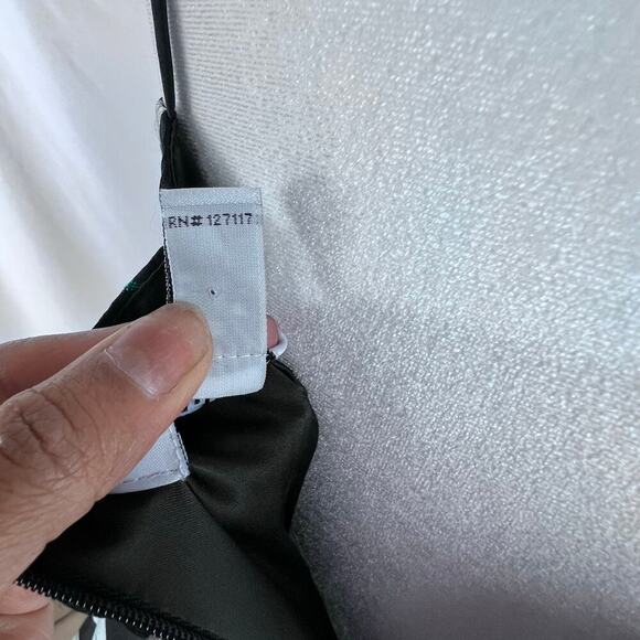 Badgley Mischka Women's Gracen Lily Floral Print Organza Prom Events Gown Size 0 - Picture 9 of 13